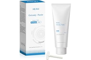 Heagimed Ostomy Paste Ostomy Supplies, Alcohol-Free Skin Barrier Paste Stomahesive Paste for Reducing The Leakage of Colostomy Bags, 2.1 Ounce Tube