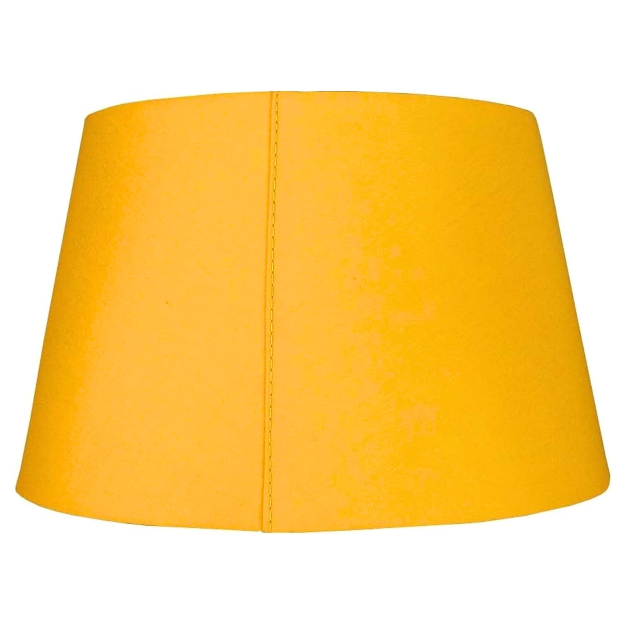Cotton Drum Shade – Mustard, 10inch Easy Fit ES/BC Shades for Living Rooms, Bedrooms, hallways and Kitchens, Ceiling Pendant or Table Lamp Shade — image 1