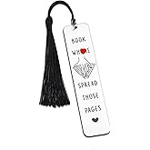 Smutty Bookmarks for Book Lovers, Stocking Stuffer Spicy Bookmarks for Book Whore, Funny Bookmark for Women Girls, Bookish Gifts for Reading Lovers, Readers Bookworm Secret Santa Xmas Gifts