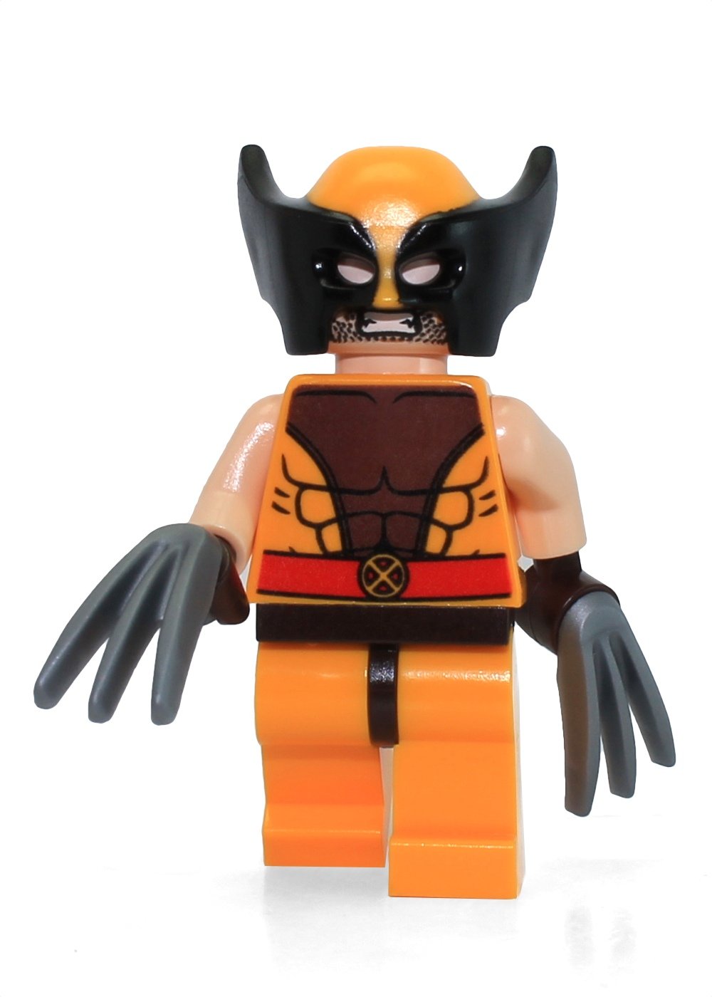 Buy Lego X Men Marvel Super Heroes Wolverine Minifigure With Hair