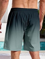 Men's Swim Trunks Hawaiian Bathing Mesh Lining Suit