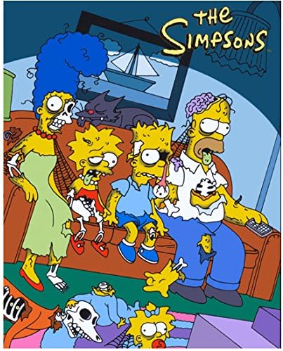 The Simpsons Tv Series 1989 8 Inch X 10 Inch Photograph