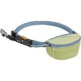 Ruffwear, Hitch Hiker Dog Leash, Adjustable 12 ft Rope Lead, Sunny Lime | Light &amp; Strong Lockable Swivel Crux Clip, Stowable Strap, Waist‑Worn or Handheld Leash &amp; Hitching System for Running &amp; Hiking