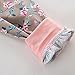 Samgami Baby Infant Boy Printing Hoodie Tops Pants Headband Cotton Outfits Set Girls Clothes (Tag：100/2-3Y)