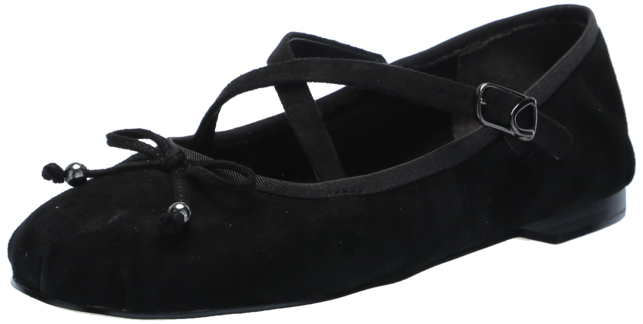 Circus NY by Sam Edelman Women’s Zuri Ballet Flat Black Suede 11 Medium
