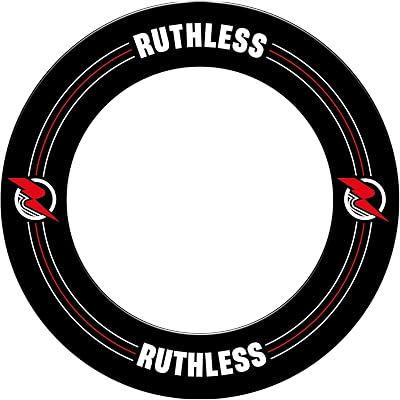 Ruthless Dart Board Surround Professional Single-Piece Protective Ring 700mm