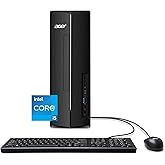 acer Aspire XC-1780-UA91 Desktop | Intel Core i5-13400 10-Core Processor (Up to 4.6GHz) | 8GB 3200MHz DDR4 RAM | 512GB PCIe Gen 4 SSD | SD Card Reader | Intel Wi-Fi 6E AX211 | Windows 11 Home