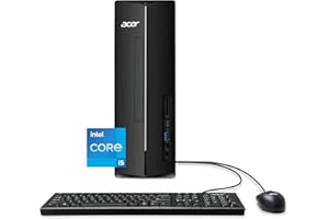 acer Aspire XC-1780-UA91 Desktop | Intel Core i5-13400 10-Core Processor (Up to 4.6GHz) | 8GB 3200MHz DDR4 RAM | 512GB PCIe Gen 4 SSD | SD Card Reader | Intel Wi-Fi 6E AX211 | Windows 11 Home