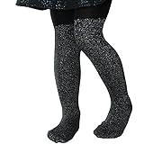 baby girl gold glitter tights