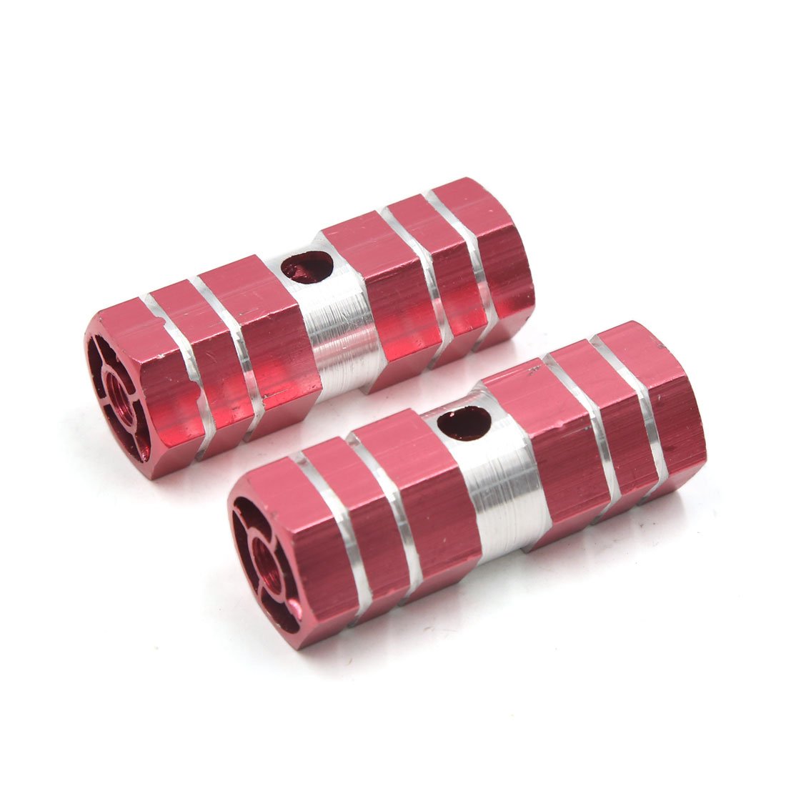 pink bike pegs