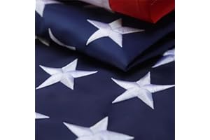 AOTAI American Flag,American Flags 3x5 for Outside,The Strongest, Longest Lasting,US Flag,Deluxe Embroidered Stars, Heavy Duty Durable Flags Outdoor.…