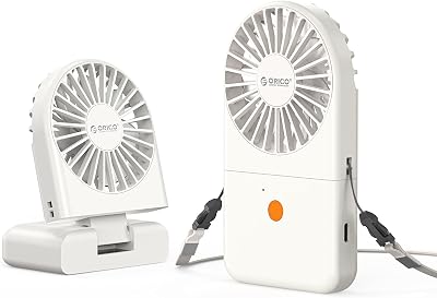 ReFan Mini Ventilateur de Cou Portable, Pliable USB‑C, 121g