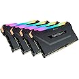 Corsair VENGEANCE RGB PRO 128GB (4x32GB) DDR4 3600 (PC4-28800) C18 Desktop memory – Black