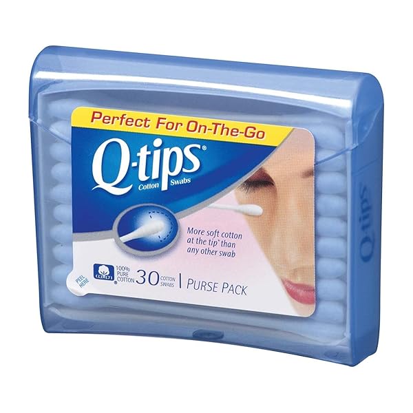 Q-TIPS SWABS TRAVEL PACK,30 COUNT, PACK OF 1 BLUE