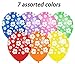 Moon Boat 48PCS Hawaiian Luau Tropical Party Balloons Birthday Decorations - Hibiscus Flowers Leaves Summer Supplies Ornaments