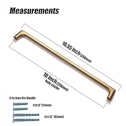 Goo-Ki Champagne Copper Cabinet Pulls with
