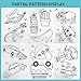 YGDZ Shrinky Films, 14pcs Clear Heat Shrink Plastic & 12pcs Traceable Shrinky Art Paper Sheets for Kids Boys Girls, DIY Keychain Charm Crafts Gift