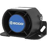 Ecco 630N 600 Series Back Up Alarm Surface Mount, Tonal, 107 Db, 12 36 Volt