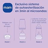 MAM Anti-Colic Bottle Start Pacifier 130 ml SkinSoft 0+ A112 1 Pack view 7