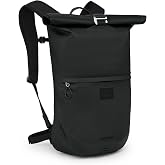 Osprey Metron 25L Waterproof Commuter Bike Backpack, Raven Black