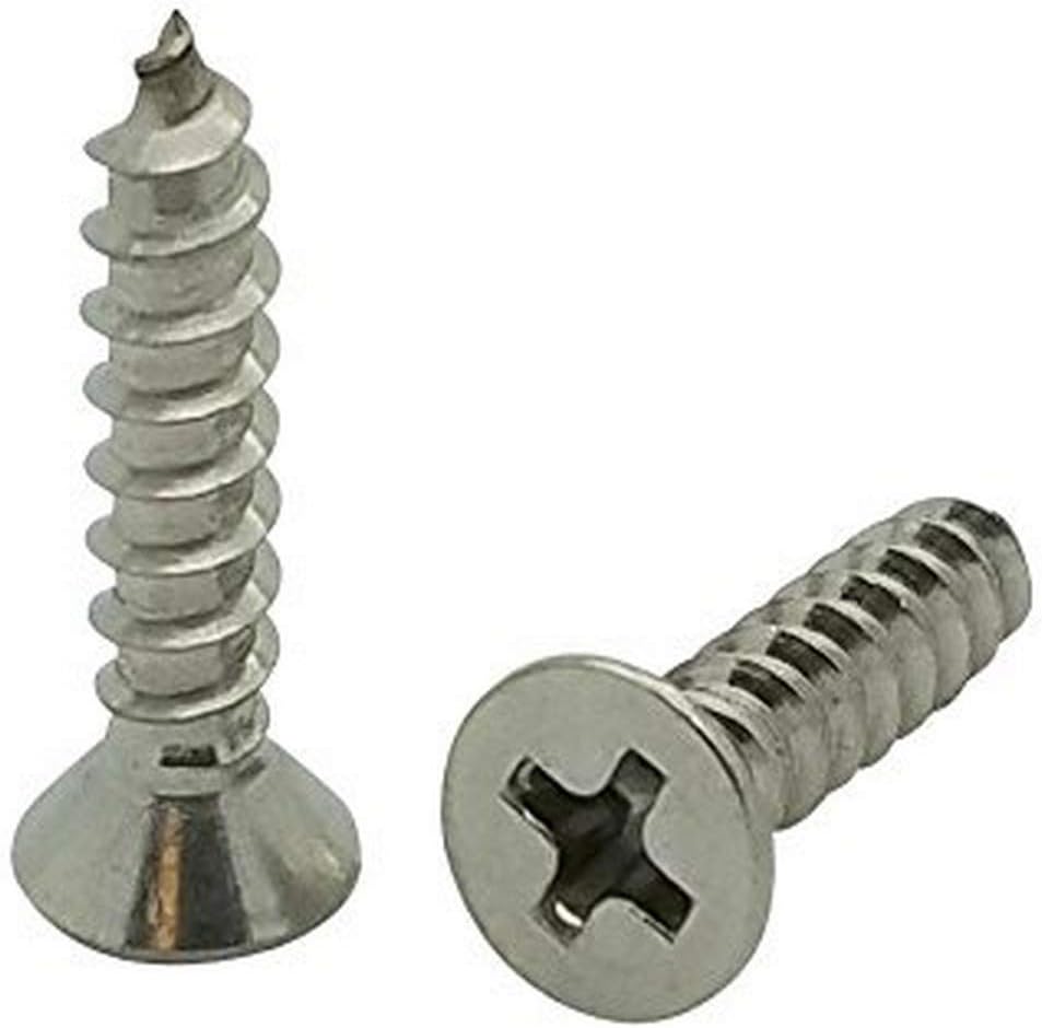 SNUG Fasteners (SNG26) 100 Qty 10 x 3/4" Flat 304
