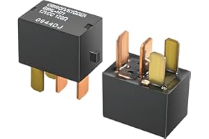 KVAEY 2 PCS Car AC Relay, G8HL-H71 4 Pin Multiple Use Power Relay Assembly Fan Relay, Automotive Starter Relay Compatible with Accord, Element, Civic, CR-Z, CR-V, Car Accessories (2 PCS)