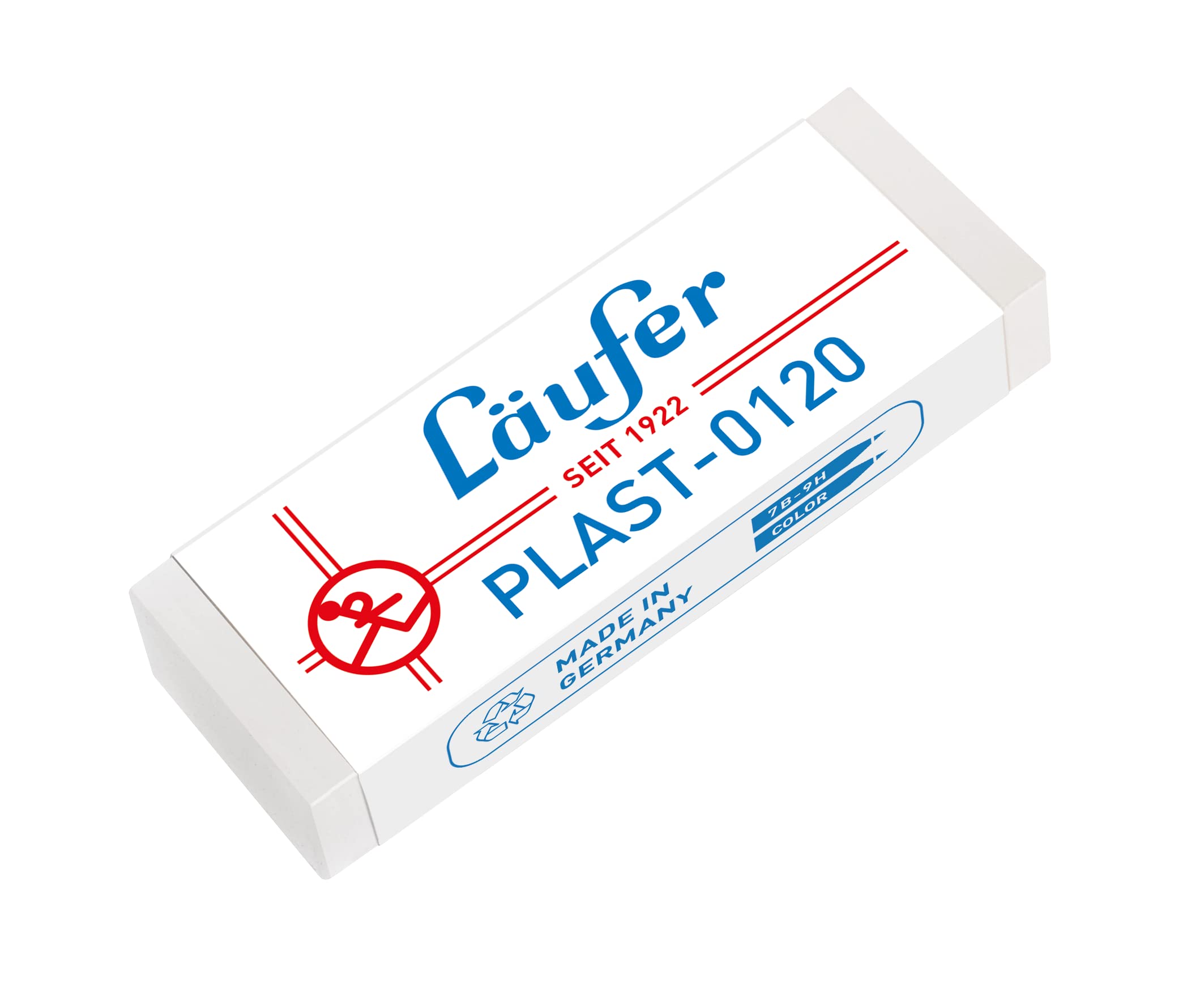 Läufer Plastic Eraser Rubber 1 Eraser groß White