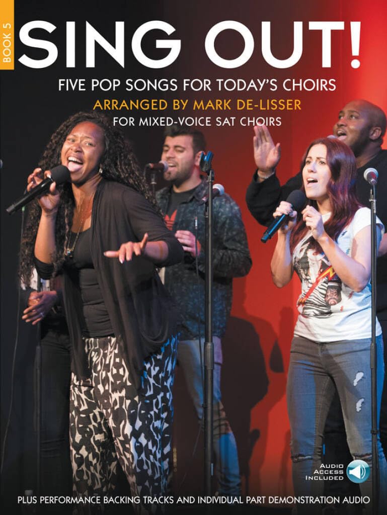Sing Out! 5 Pop Songs For Today's Choirs - Book 5. Mixed Choir And Accomp.. Includes Audio Online