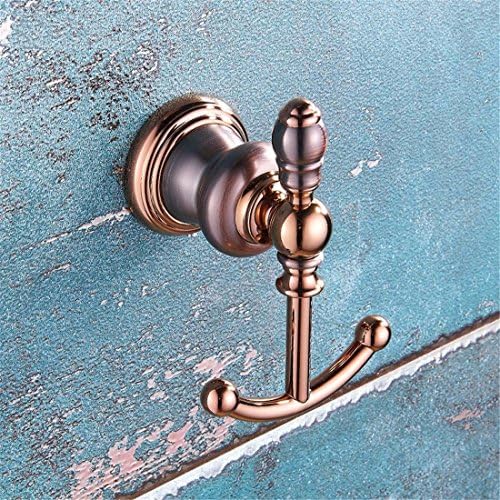 LAONA Rose Gold European towel rack kit full brass body toilet Bathroom Wall is set, the coat hook