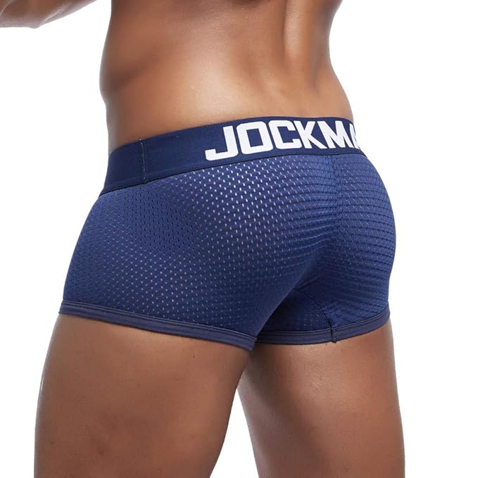 Boxeador Ropa Interior Masculina Hanomes Hombre Calzoncillos Deportivos De Malla Transpirable De Malla Deportiva De Los Hombres Dan Regalos Ropa Interior Cómoda Día del Padre Materiales de impresión 3D granular Industria, empresas