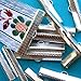 35mm or 1 3/8 inch Ribbon Clamp Crimps with Loop - Silver