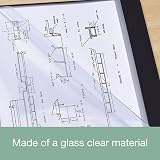 Summit A4 Glass Clear Punched Pockets 100 Pack Universal Multi-Punched view 5