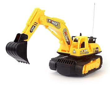 toy cranes and diggers