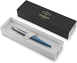 Parker Jotter Ballpoint Pen Waterloo Blue Medium Point Gift Box view 4