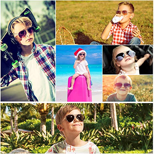 6 Aviator+Sunglasses+Girls+Children+Lightweight