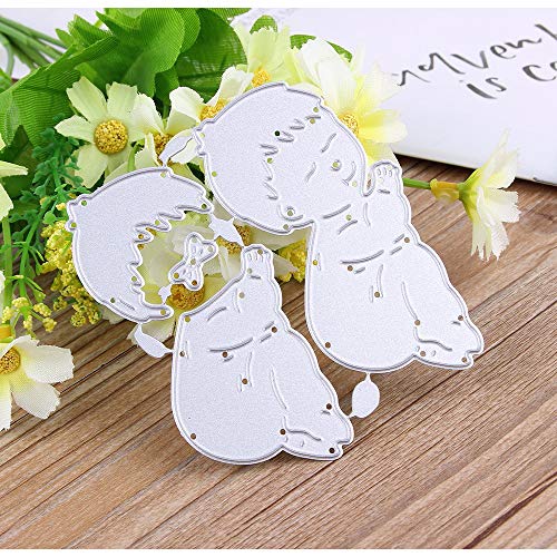 Sleeping Baby Metal Cutting Dies Craft Stamps Die Cut Embossing Card Making Stencil Frame