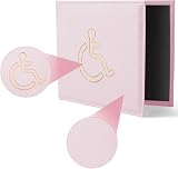 Vicloon Disabled Badge Holder PU Leather Blue Pink Hologram Safe Timer Holder view 3