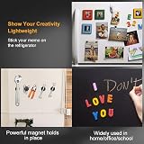 Flintronic 100Pcs Self Adhesive Magnets 20mm Round Magnetic Dots 2mm Thick view 6