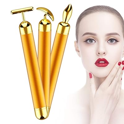 Yesbaby 3-In-1 Beauty Bar 24k Gold Facial Massager, Jamaica | Ubuy