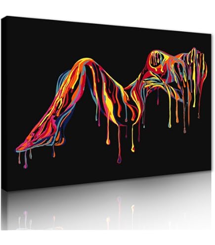 Amazon.com: ArtDirect Audrey, Charlene 12x24 Gallery Wrapped