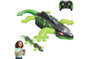 Wall Climbing Lizard,2026 Upgraded Wall Crawler Robot Gecko Remote Control,Floor Ceiling Crawling Electric Lizard Rc Car Toy,
