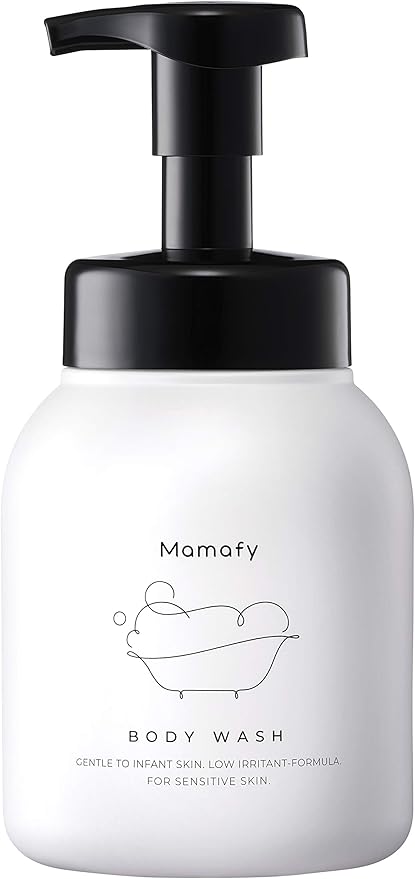 Amazon Co Jp Mamafy ママフィ たっぷり泡ボディウォッシュ 450ml 本体 無添加 無香料 ベビー 赤ちゃん 顔 体 洗浄 ボディソープ 泡 ９０５８ ドラッグストア