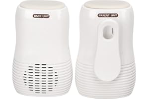 Audio Baby Monitor, 2.4G Audio Baby Monitor, Two Way Intercom Baby Care Monitor with Night Light Digital Transmission, Crysta