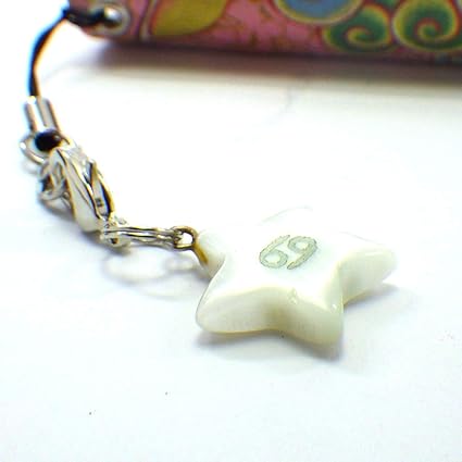 Amazon Co Jp 星座別ラッキーカラー 星型ストラップ かに座 ひも製ストラップ付き 小物 風水雑貨 開運雑貨 風水商品 風水通販 ホーム キッチン