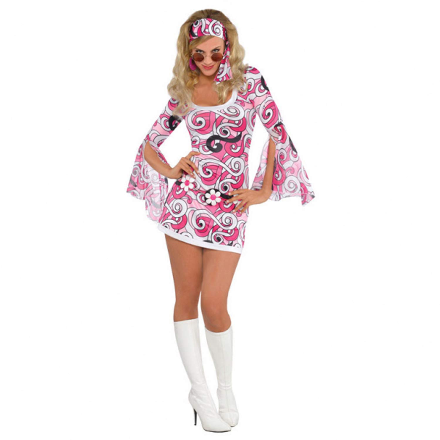 amscan International Adults Ivana Go Go 60's Costume (UK 10-12)