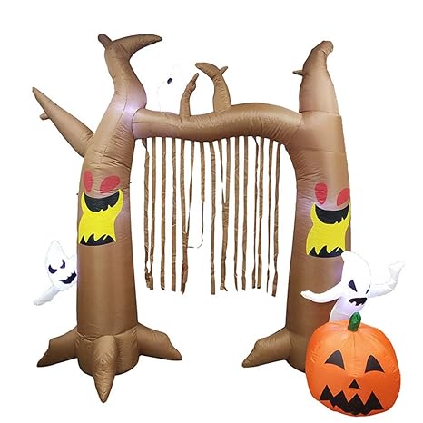 Amazon Com Zyjfp Halloween Inflatable Decoration 2 4m Pumpkin
