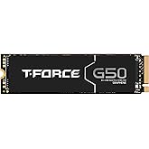 TEAMGROUP T-Force G50 512GB SLC Caching 3D TLC NAND NVMe InnoGrit PCIe Gen4x4 M.2 2280 Gaming SSD with Ultra-Thin Graphene Heat Spreader Works with PS5 Read/Write 5000/2500 MB/s TM8FFE512G0C129