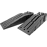 MaxxHaul 50947 Lift Stackable Vehicle Car Ramp 6500 LBS Capacity Per Pair 3250 LBS Per Ramp 2 Pack