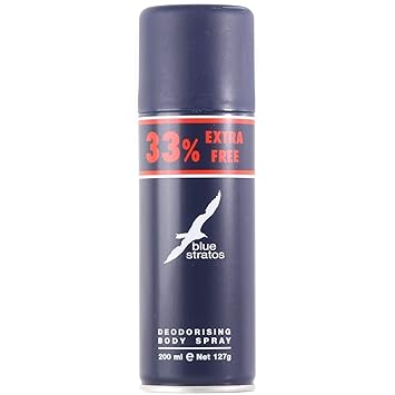 Blue Stratos Body Spray (200ml Spray)