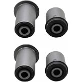 TRQ Front Lower Control Arm Bushing Pair LH Driver RH Passenger Side 4pc | For K1500 K2500 Tahoe Suburban Yukon